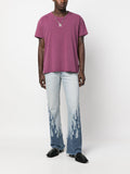 GALLERY DEPT. LA Blvd Flared Appliquéd Distressed Jeans
