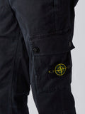 Stone Island pantalon cargo à patch Noir