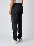 Stone Island pantalon cargo à patch Noir