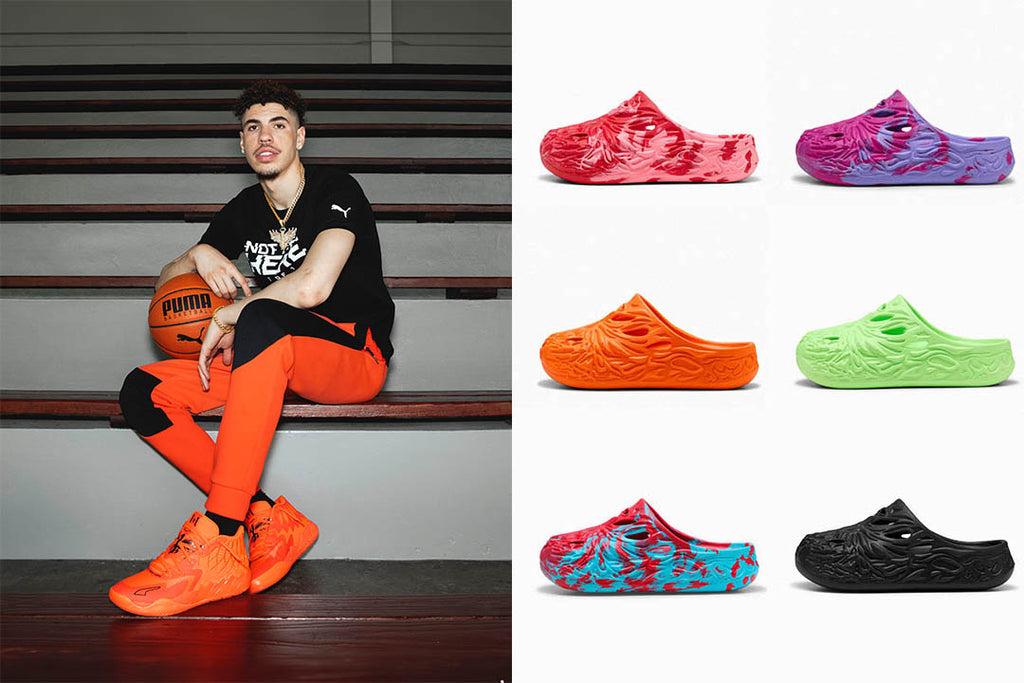 PREMIER REGARD : LaMelo Ball's PUMA MB.04 Slide Collection