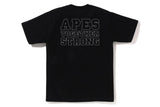 BAPE T-shirt Bicolor College ATS Noir