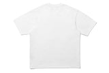 t-shirt bape blanc collaboration streetwear