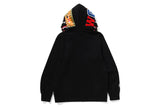 A Bathing Ape Men Sweat Shirt 1st Camo Shark Full Zip Hoodie BAPE