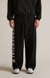 Fear of God ESSENTIALS Black Fleece Relaxed Sweatpants