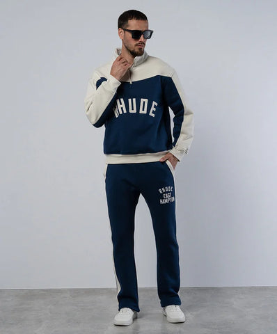 Rhude East Hampton Tracksuit 'Midnight Blue/Cream'