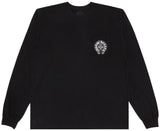 t-shirt chrome hearts noir manches longues style la exclusive