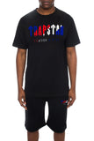 Trapstar Chenille Decoded Short Set - Black Revolution Edition - Sneaker6ix Shop