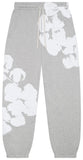 Denim Tears Big Cotton Wreath Sweatpants 'Grey' Denim Tears