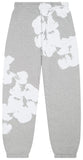 Denim Tears Big Cotton Wreath Sweatpants 'Grey' Denim Tears