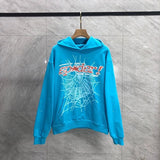 Sp5der Punk V2 Hoodie 'Cyan' Sp5der