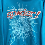 Sp5der Punk V2 Hoodie 'Cyan' Sp5der