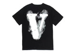 Vlone Smoke Demon Angel T-Shirt Black vue avant