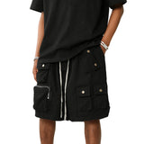Cargo Shorts V3 Black idée de tenue urbaine avec t-shirt et sneakers