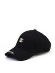 Chanel Casquette Berretto Logo CC Nero