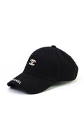 Chanel Casquette Berretto Logo CC Nero