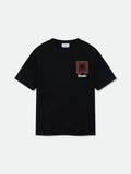 RHUDE Chevron Logo Repeat Tee Black Rhude