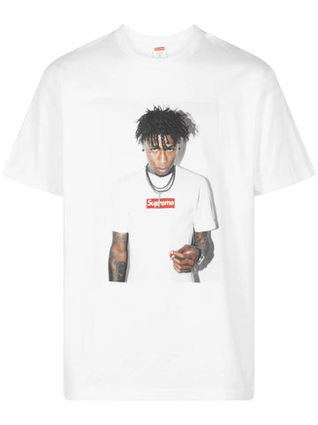 Supreme t-shirt NBA Youngboy en coton