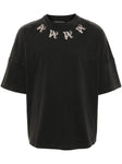 Palm Angels Statement Monogram T-Shirt Noir