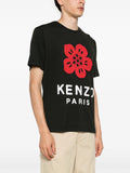 Look streetwear avec Kenzo t-shirt Boke Flower Black