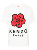 Vue de face du Kenzo t-shirt Boke Flower White