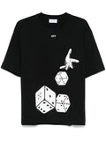 Off-White t-shirt Dices Skate