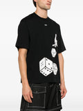 Off-White t-shirt Dices Skate