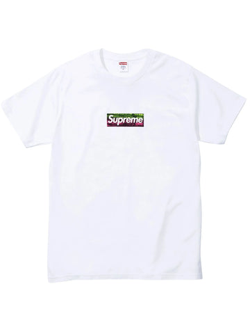 Supreme Los Angeles Fire Relief Box Logo Tee Blanc