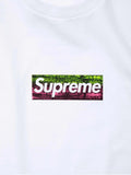 Supreme Los Angeles Fire Relief Box Logo Tee Blanc