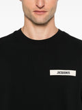 Jacquemus t-shirt Le t-shirt Gros Grain Black