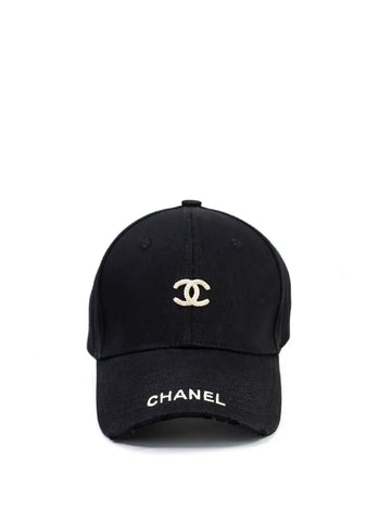 Chanel Casquette Berretto Logo CC Nero