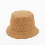 Versace Bob Monogram Logo Beige