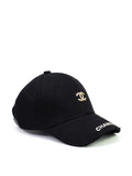 Chanel Casquette Berretto Logo CC Nero