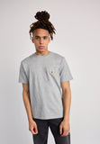 Carhartt WIP T-shirt Pocket basique grey heather