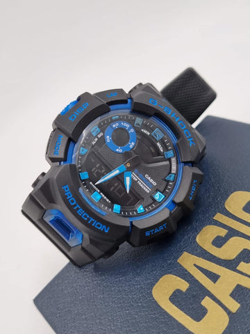 Casio G-Shock G-Squad Analog Digital Noir Bleu