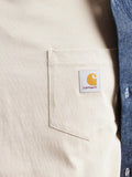 Carhartt WIP T-shirt Pocket basique beige