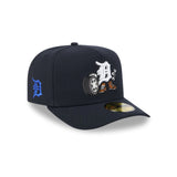 new era cartoon detroit tigers 59fifty fitted face
