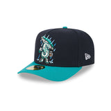 new era cartoon seattle mariners 59fifty fitted face