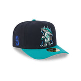 new era cartoon seattle mariners 59fifty fitted face