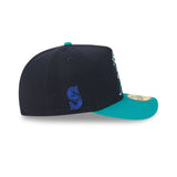 détail logo seattle mariners cartoon cap