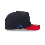 new era cartoon altanta braves 59fifty fitted coté