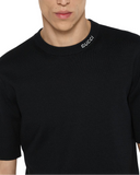 GG T-shirt en coton et soie avec motif GG en intarsia Gucci