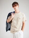 Carhartt WIP T-shirt Pocket basique beige