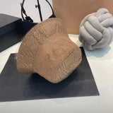 Versace Bob Monogram Logo Beige