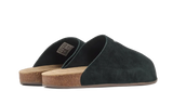 Adidas Adimule noire avec Trois Bandes et talon ouvert