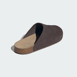 Adidas Adimule Dark Brown Gum vue de profil et silhouette mule