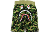 Short de survêtement BAPE ABC Shark Vert streetwear