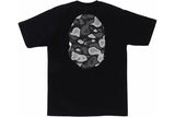 BAPE Liquid Camo Big Ape Head Tee Black