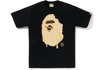 A Bathing Ape Valentine Chocolate Ape Head Tee Black BAPE