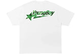 t-shirt bape blanc nba youngboy streetwear