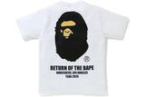T-shirt BAPE x Undefeated Ape Head Blanc